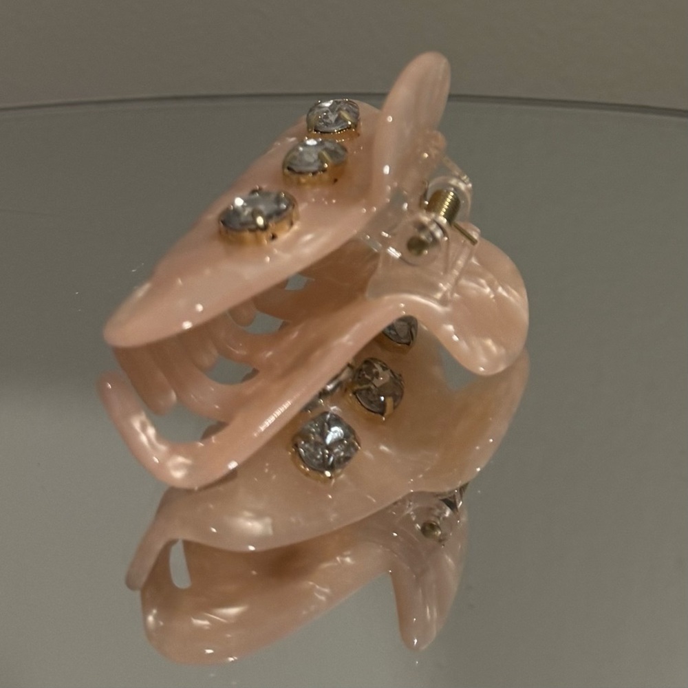 J.Crew Rhinestone Claw Hair Clip - Picture 4 of 11